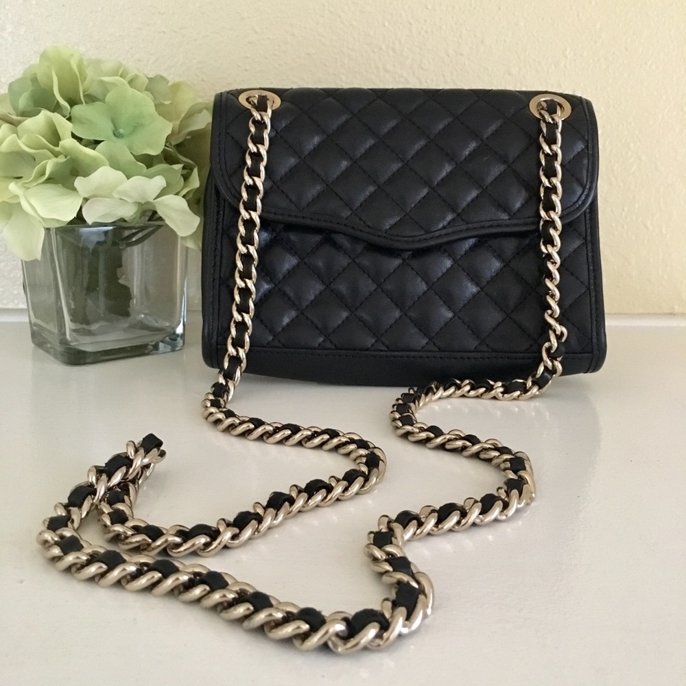 Rebecca Minkoff quilted purse with chain strap